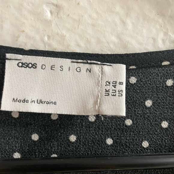 ASOS Drop Waist Dress Size 8 - Picture 5 of 5